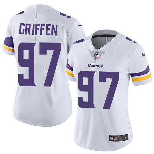 Women 2019 Minnesota Vikings 97 Griffen white Nike Vapor Untouchable Limited NFL Jersey